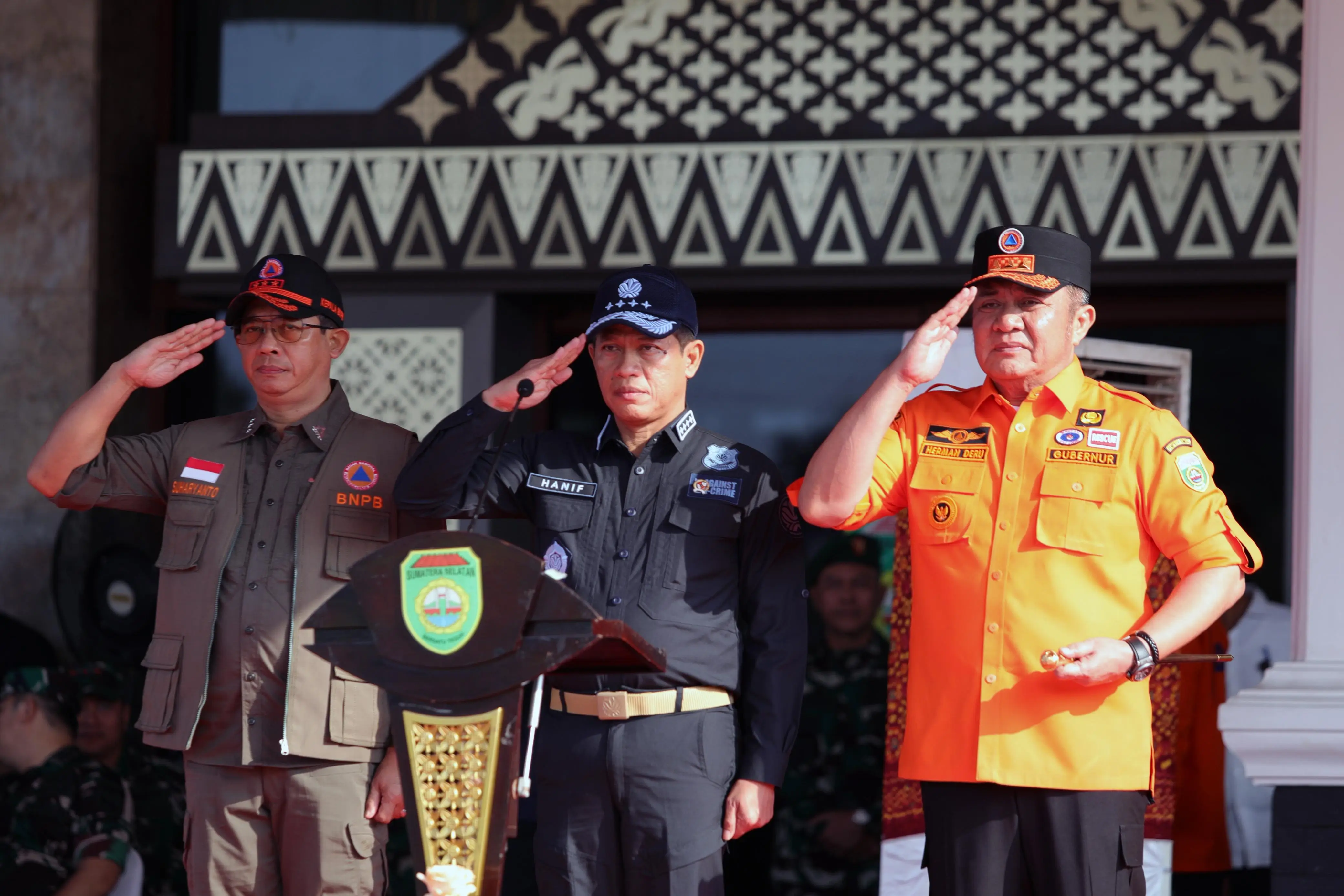 BNPB dan Kementerian Lingkungan Hidup Perkuat Sinergi Perangi Karhutla di Bumi Sriwijaya